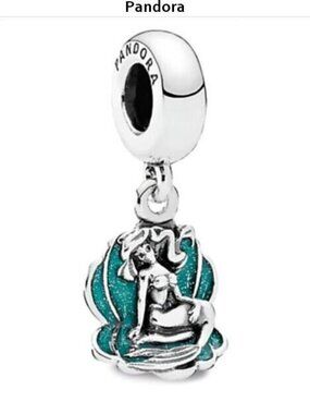 Pandora Disney Ariel and Sea Shell Dangle Charm